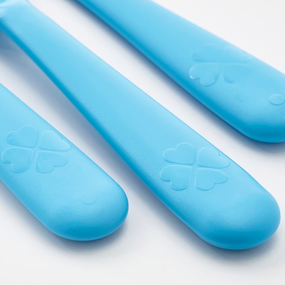 Assorted Color Plastic Cutlery Set - Multipack Party Utensils - Picture 3 of 4